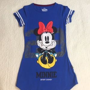 Blue Minnie Mouse Sporty dress